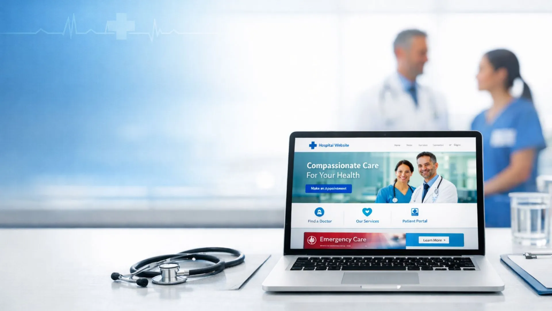 Hospital Website Design