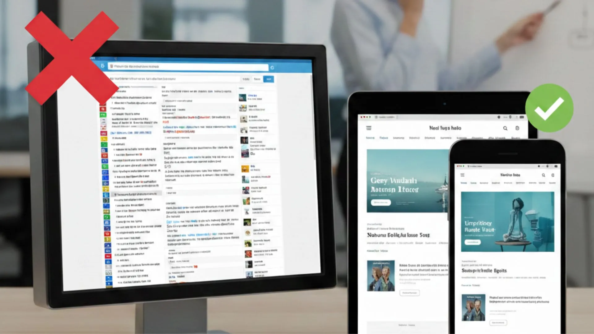 Website Redesign Signs